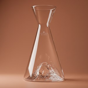 Carafe à eau  : pic du midi d'ossau