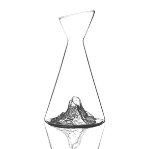 Carafe à eau  : pic du midi d'ossau