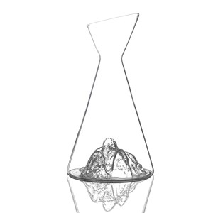 Carafe à eau  : aiguille du midi