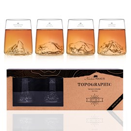Coffret de 4 shooters topographic - édition suisse