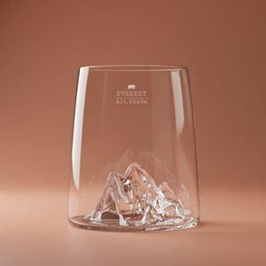 Set de 2 shooters topographic - everest & mont blanc