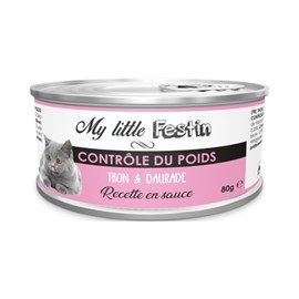 My little festin - pâtée chat poids