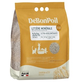 De bon poil - litière charbon 10l