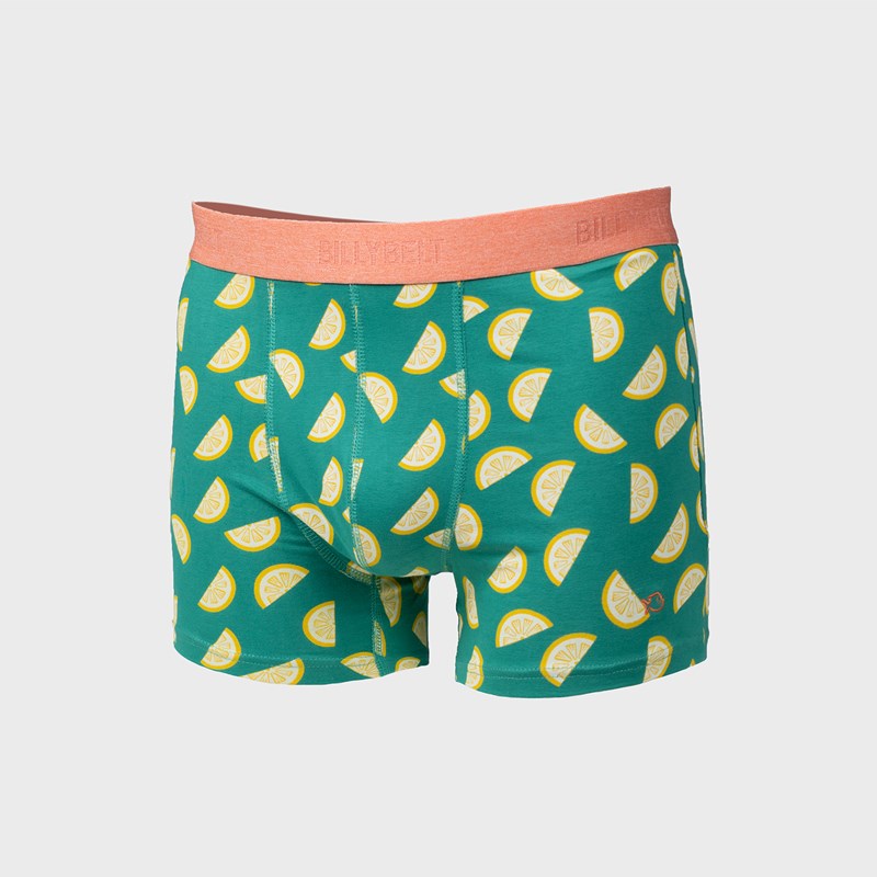 Boxer en coton biologique citrus