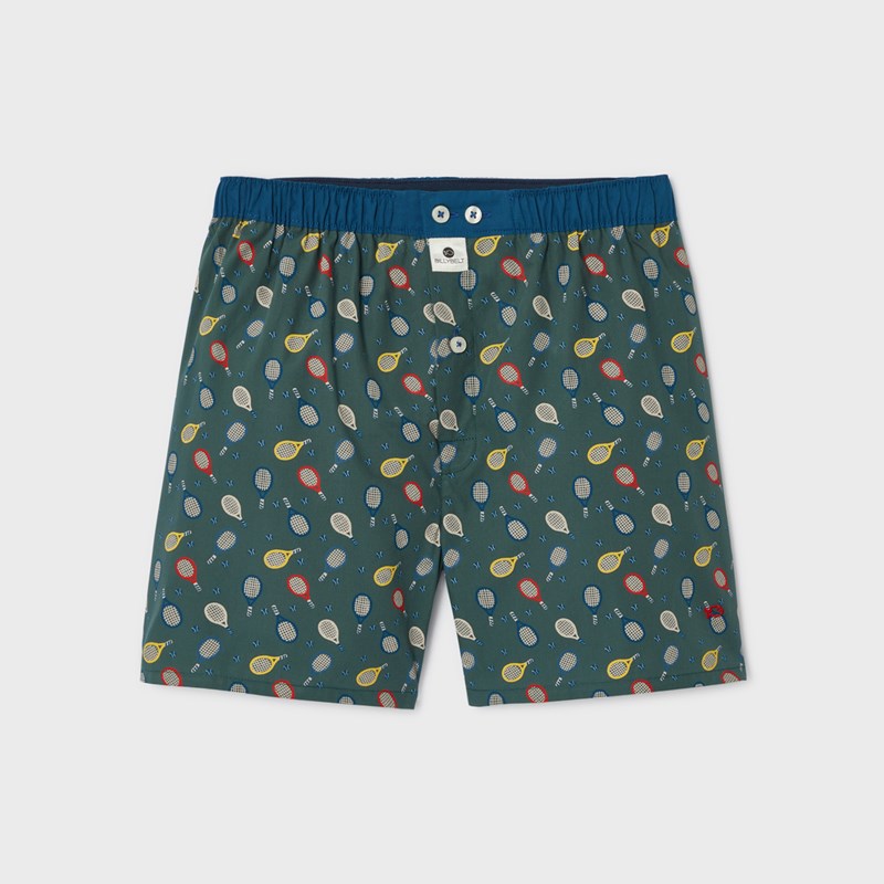 Caleçon en coton biologique wimbledon