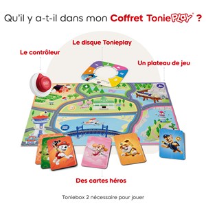 Le coffret tonieplay : paw patrol + le contrôleur