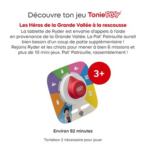 Le coffret tonieplay : paw patrol + le contrôleur