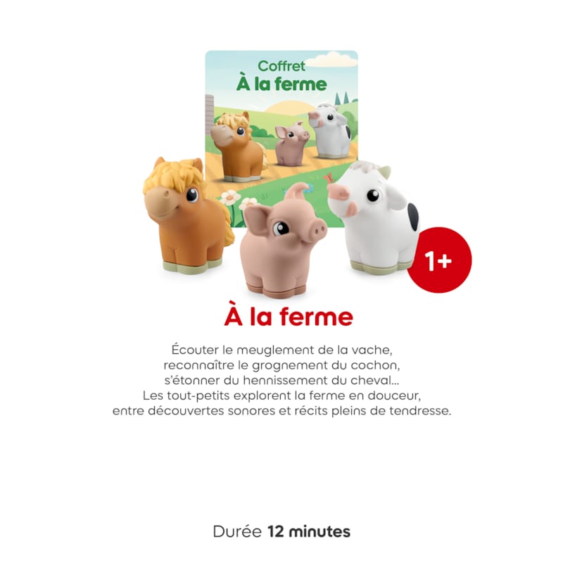 Coffret mes premiers tonies - a la ferme (tonies) - Image 1