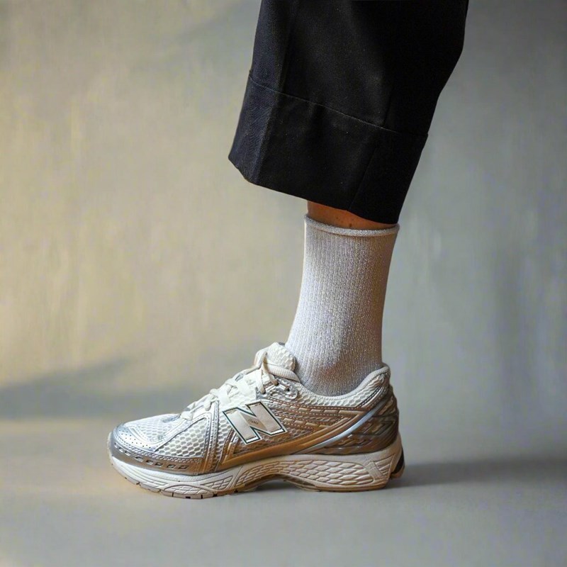 Chaussettes lurex paillettes en lyocell écologique