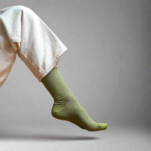 Chaussettes lurex paillettes en lyocell écologique
