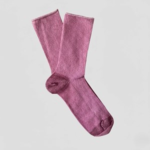 Chaussettes lurex paillettes en lyocell écologique