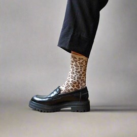 Chaussettes lurex paillettes en lyocell écologique