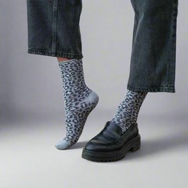 Chaussettes lurex paillettes en lyocell écologique