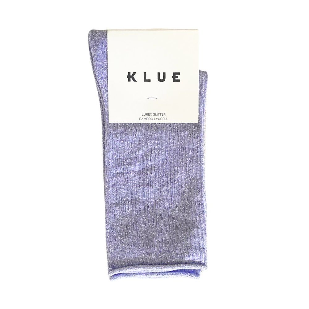Lot De 2 Paires Chaussettes Longues Microfibre LUREX Avec Nœud – Taille Unique 37-42, 50 Deniers, Pour Daily Wear Ou Soirée