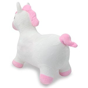 Licorne animal rebondissant avec pompe