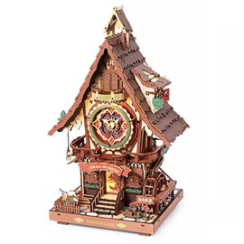 Rokrrobotime maquette 3d  horloge couc