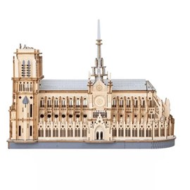 Rowoodrobotime maquette 3d  cathédrale