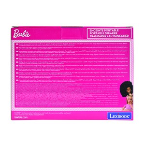 Enceinte bluetooth portable barbie