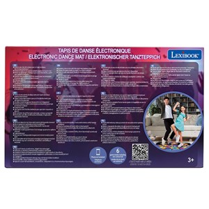 Tapis de danse électronique bluetooth et lumineux