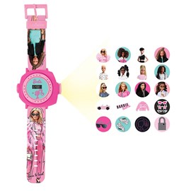 Montre digitale avec projection barbie