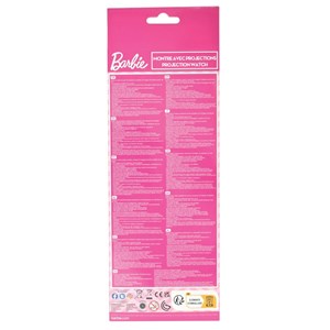 Montre digitale avec projection barbie