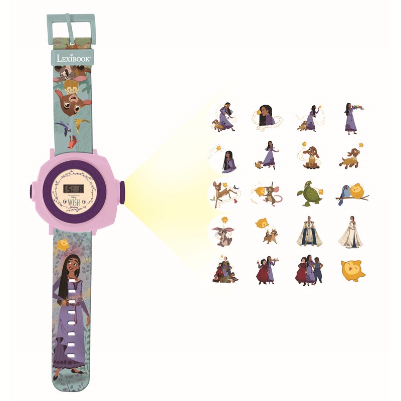 Montre digitale avec projection wish