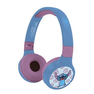 Casque 2 en 1 stitch bluetooth et filaire avec limitation de son