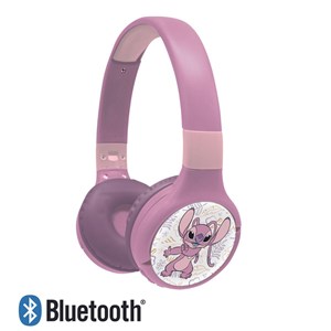 Casque 2 en 1 stitch angel bluetooth et filaire avec limitation de son