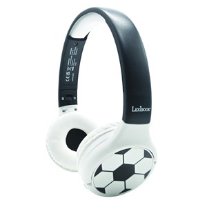 Casque 2 en 1 football bluetooth et filaire avec limitation de son