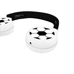 Casque 2 en 1 football bluetooth et filaire avec limitation de son