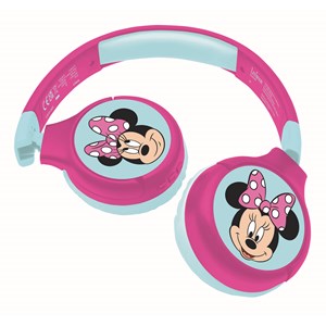 Casque 2 en 1 minnie mouse bluetooth et filaire avec limitation de son