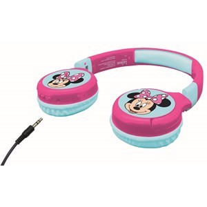 Casque 2 en 1 minnie mouse bluetooth et filaire avec limitation de son