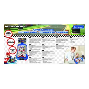 Flipper électronique de table mario kart