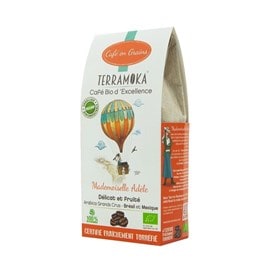 Cafe bio grains mexique bresil