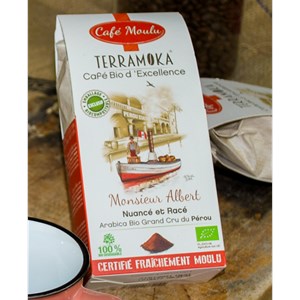 Cafe bio moulu perou