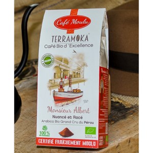 Cafe bio moulu perou