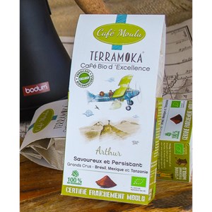 Cafe bio moulu mexique bresil tanzanie