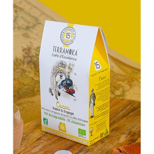 Cafe bio x15 capsules ethiopie