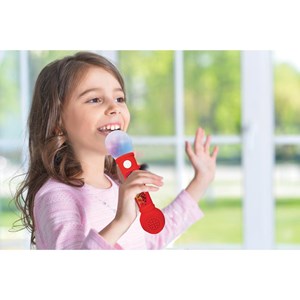 Microphone lumineux avec mélodies et effets sonores miraculous