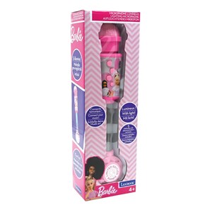 Microphone barbie avec tube lumineux et enceinte