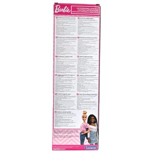 Microphone barbie avec tube lumineux et enceinte
