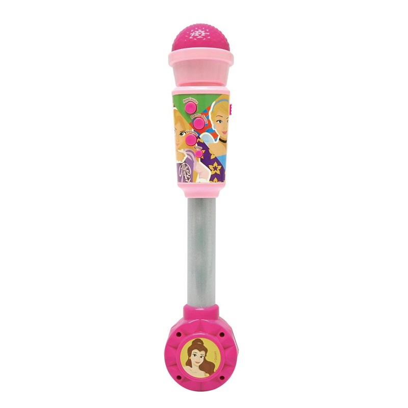 Lexibook - Microphone princesse disney avec tube lumineux et enceinte