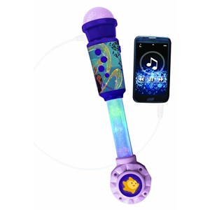 Microphone wish avec tube lumineux et enceinte