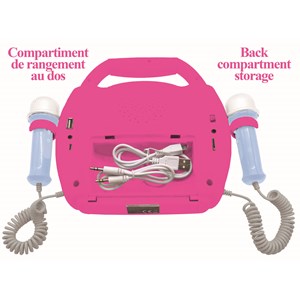 Enceinte bluetooth barbie avec micros