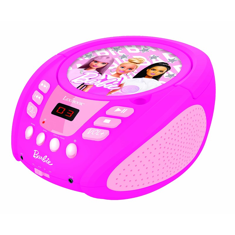 Lecteur cd bluetooth barbie