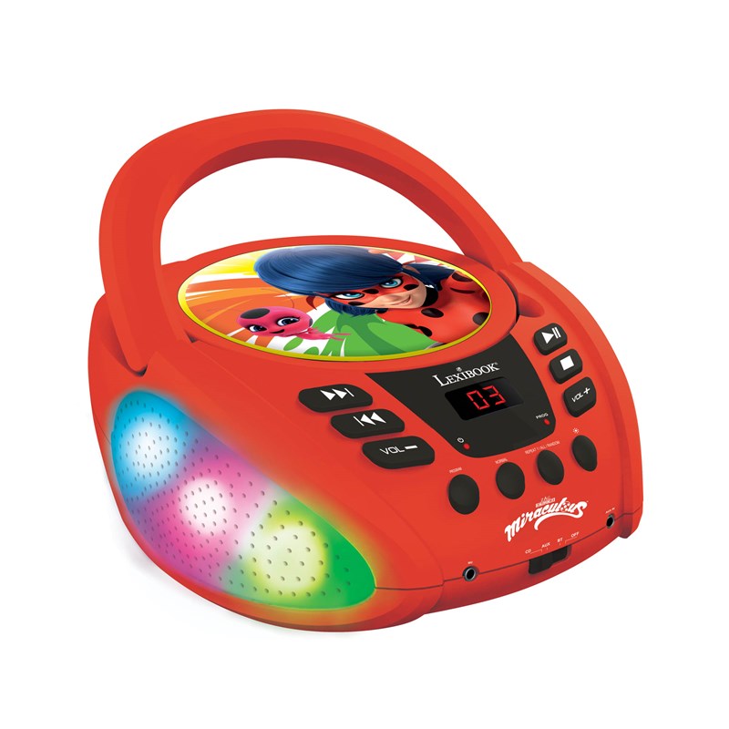 Lecteur cd bluetooth miraculous