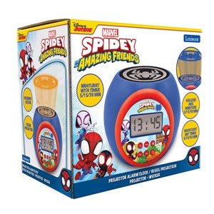 Réveil projecteur spidey and his amazing friends