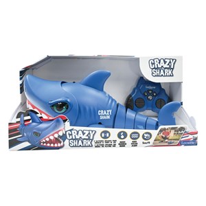 Rc shark - crazy shark télécommandé avec effets sonores