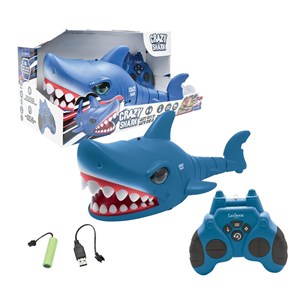 Rc shark - crazy shark télécommandé avec effets sonores