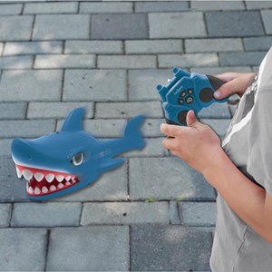 Rc shark - crazy shark télécommandé avec effets sonores